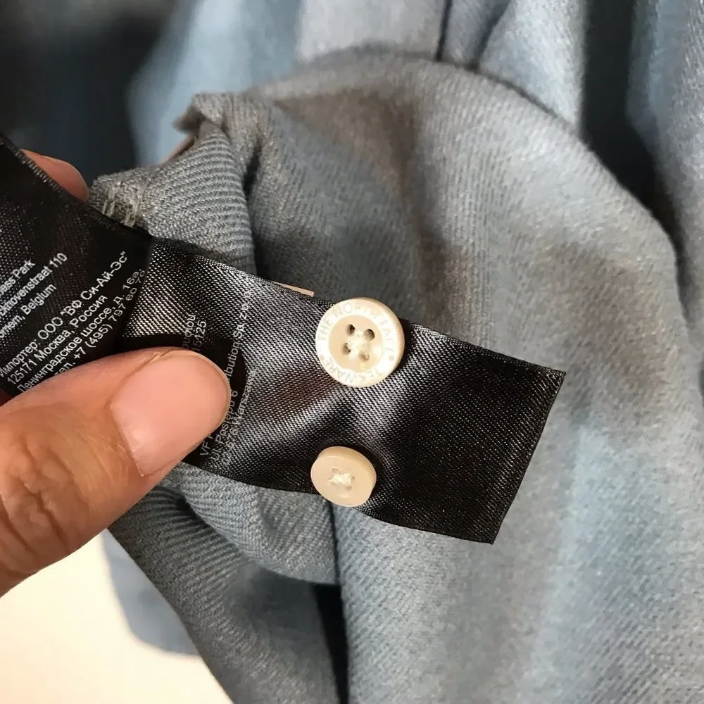 The north face soft button‎ up shirt